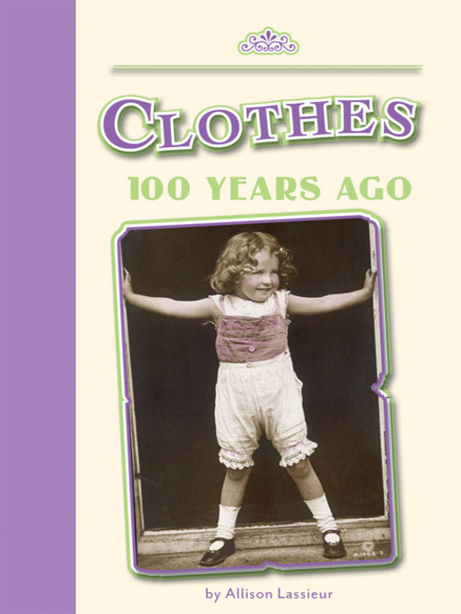 Cover image for Clothes 100 Years Ago